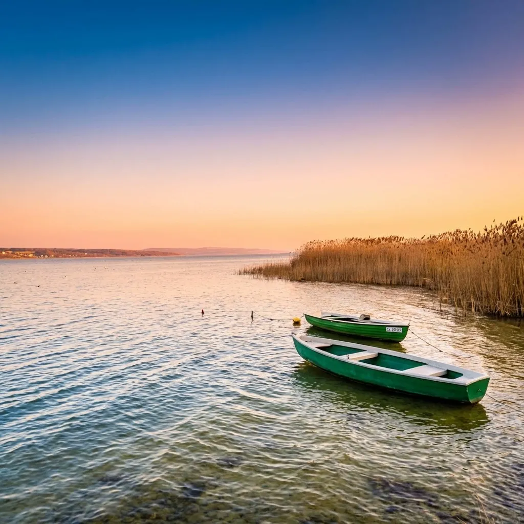 Ammersee lake promenade